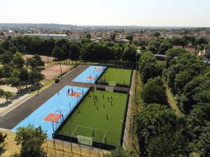 Terrain Foot 5 et terrain de Basket 3x3